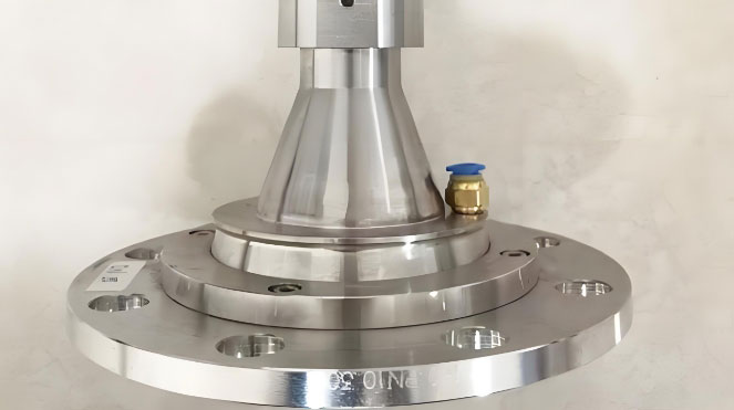 Карданний фланець датчика рівня деревної тріски wood chip level transmitter gimbal flange