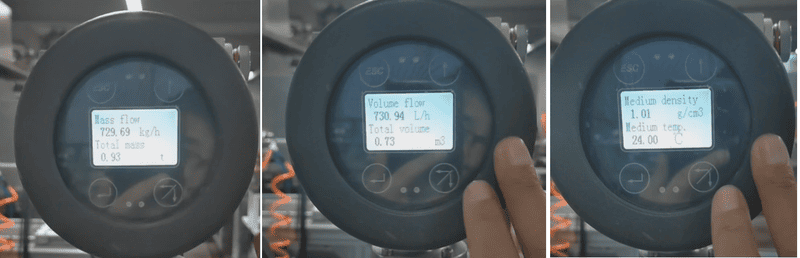 Витратомір Oriolis для вимірювання витрати шламу oriolis flow meter for slurry flow measurement