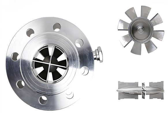 Турбінний витратомір має рухомі частини, не підходящі для вимірювання кетчупу Turbine flow meter has moving parts not suitable for ketchup measurement